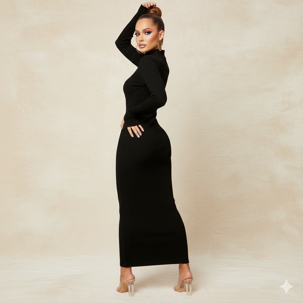 MAXI BODYCON DRESS