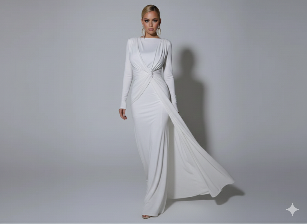 MAXI WHITE DRESS