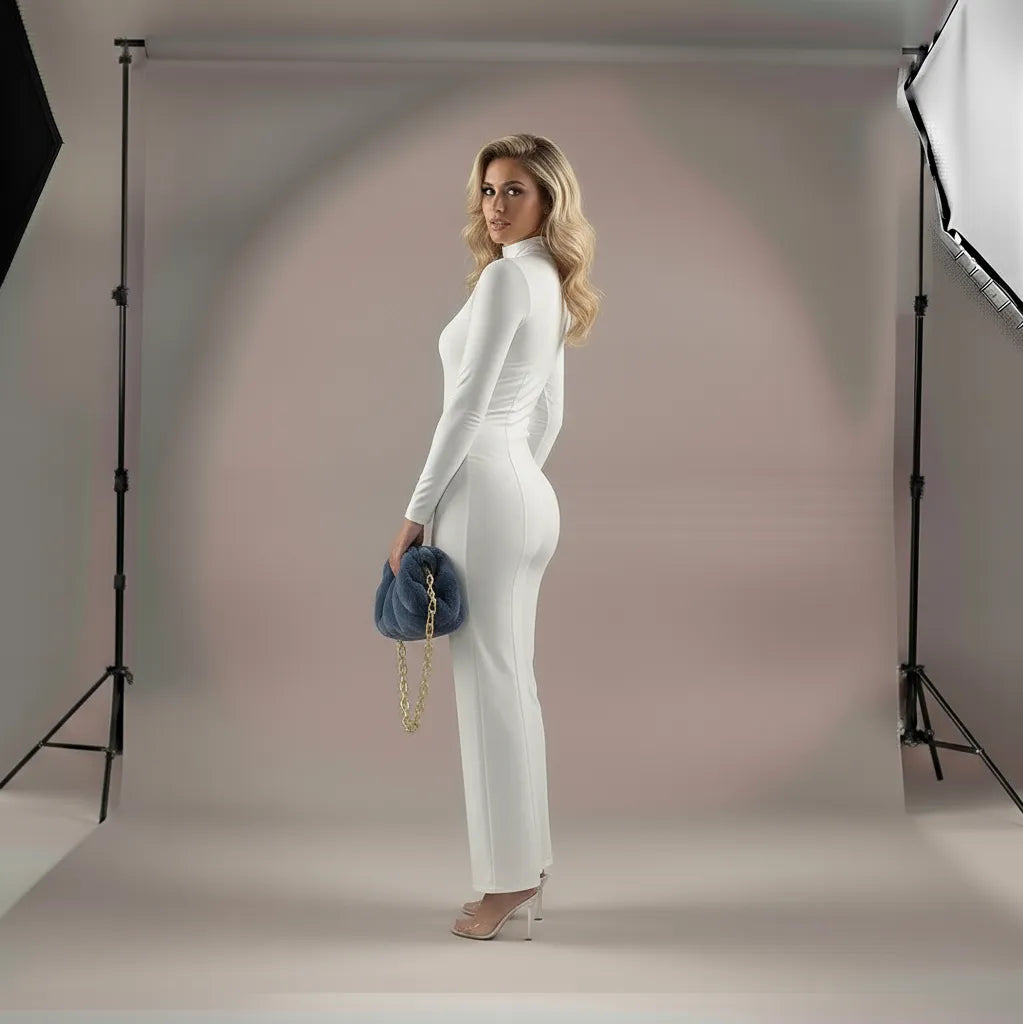 COCOON – Mink Fur Bag with Gold Chain